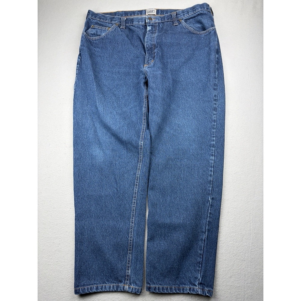 Diamond Gusset GBX-301 Relaxed Fit Jeans Men's 42x30 Blue Made in USA